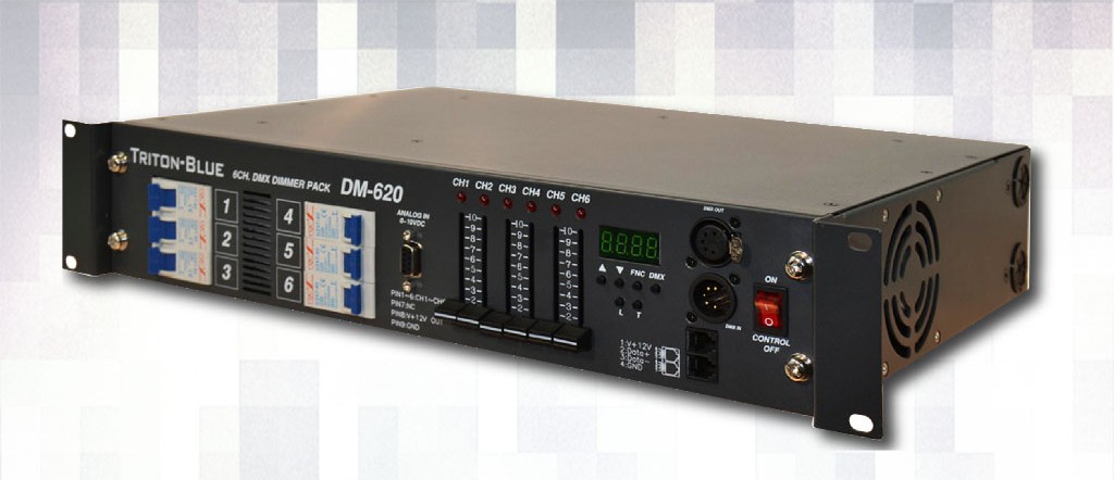 Alquiler Dimmer 6 canales DMX 20