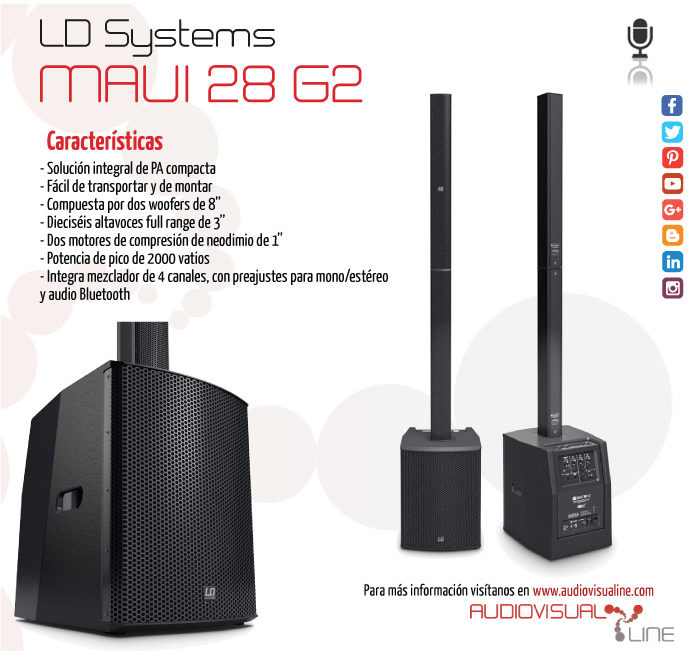 (Español) LD Systems MAUI 28 G2